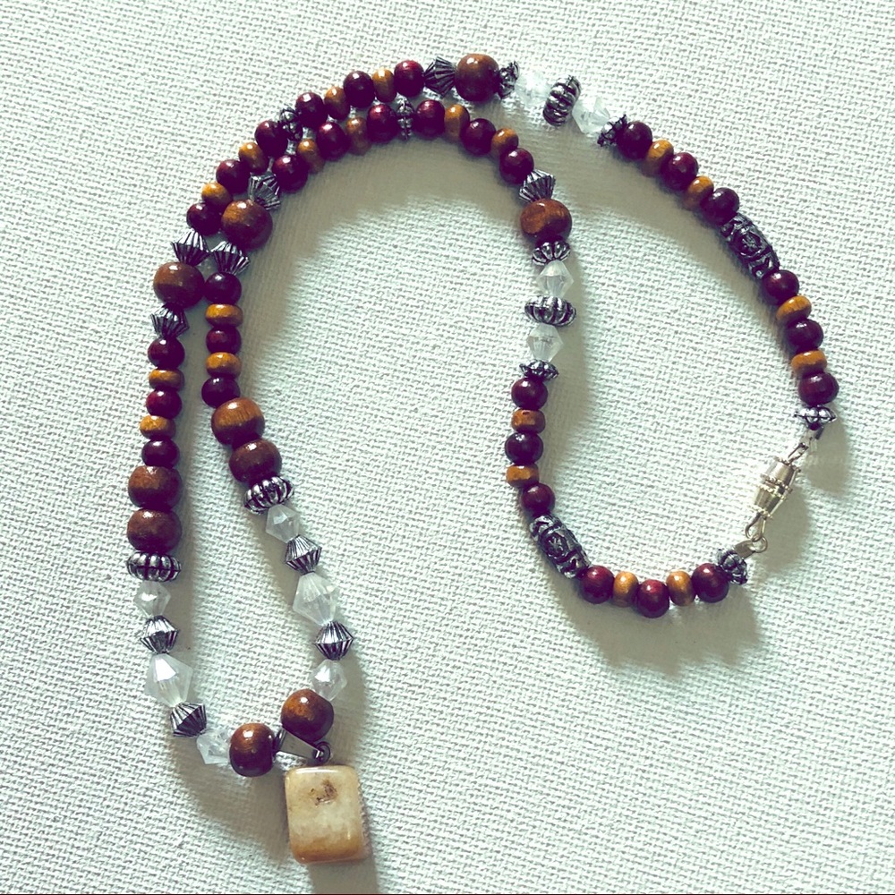 ➰Handmade Stone Necklace